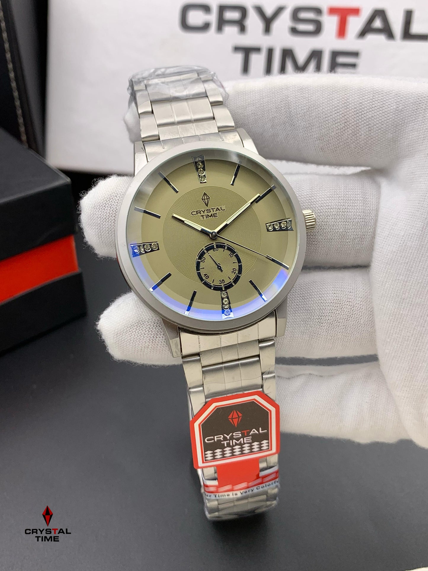 CT-5 Heritage Stainless-Steel Analogue Watch